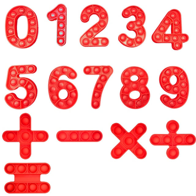 Pop it numbers png -  France